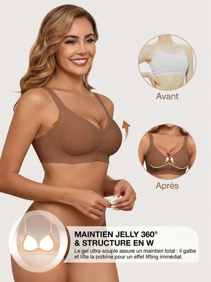 Le Soutien-gorge "Effet Lift" Sans Armatures - Technologie Jelly™
