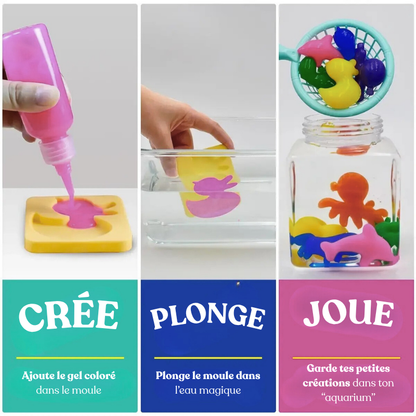 Kit Gel Magique 3D – Crée des formes en quelques secondes !