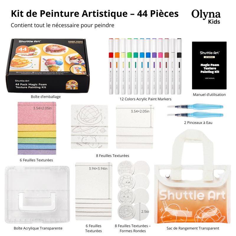 Kit Magique 3D™ (44 Pièces)