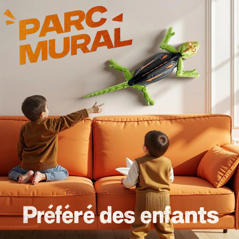 Gecko grimpeur télécommandé – Le jouet mural qui fascine les enfants
