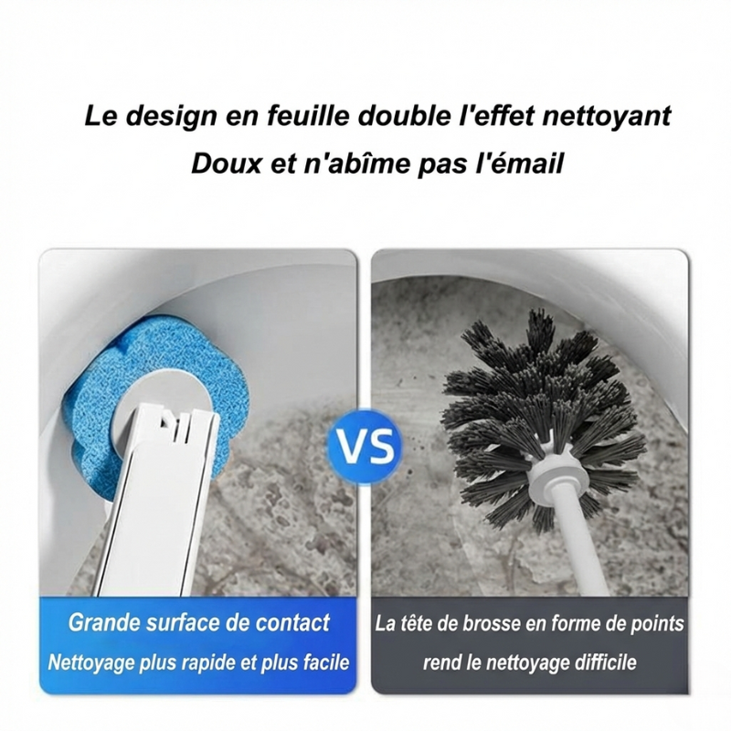 La Brosse Olyna™ : Le Système de Nettoyage WC Hygiénique Sans Contact