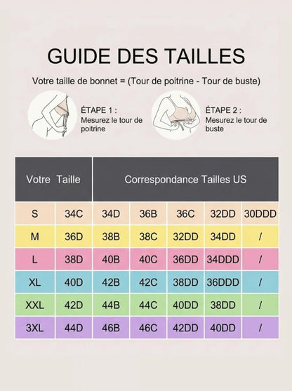 Le Soutien-gorge "Effet Lift" Sans Armatures - Technologie Jelly™