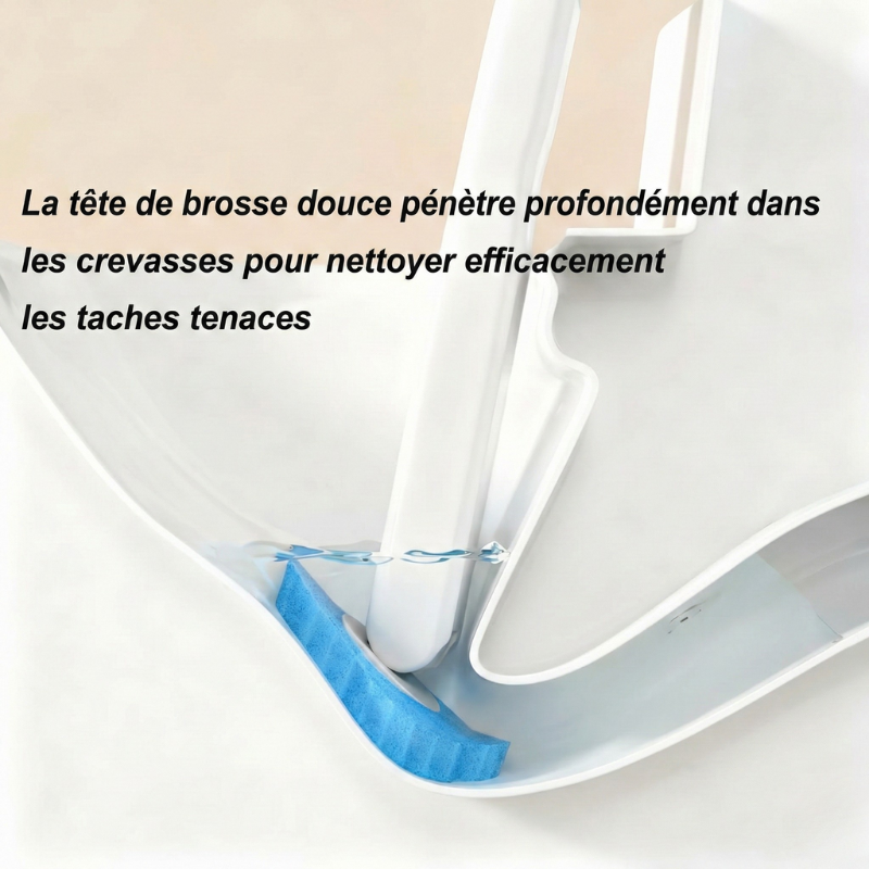 La Brosse Olyna™ : Le Système de Nettoyage WC Hygiénique Sans Contact