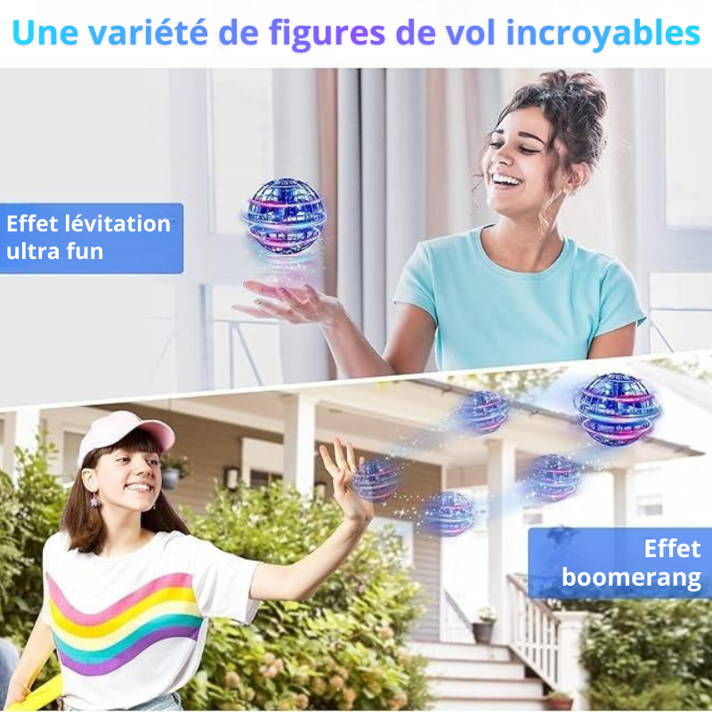 Mini Drone Lumineux 360°