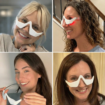 LumiLift™ - Lunettes Red Light + EMS Anti-Poches