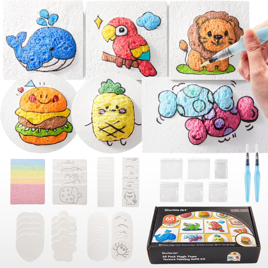 Pack Créations Illimitées 3D (60 feuilles supplémentaires + formes bonus)