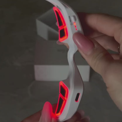 LumiLift™ - Lunettes Red Light + EMS Anti-Poches